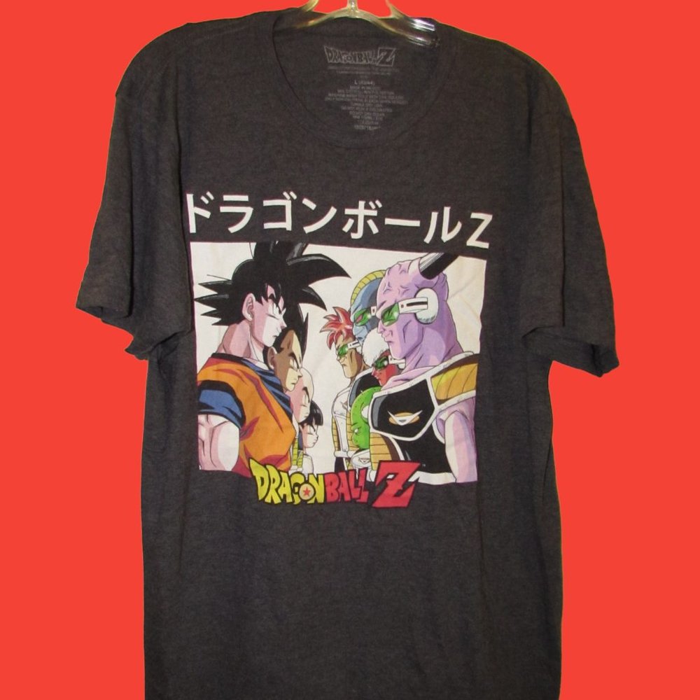 Dragonballz Large Tee Shirt Black Anime